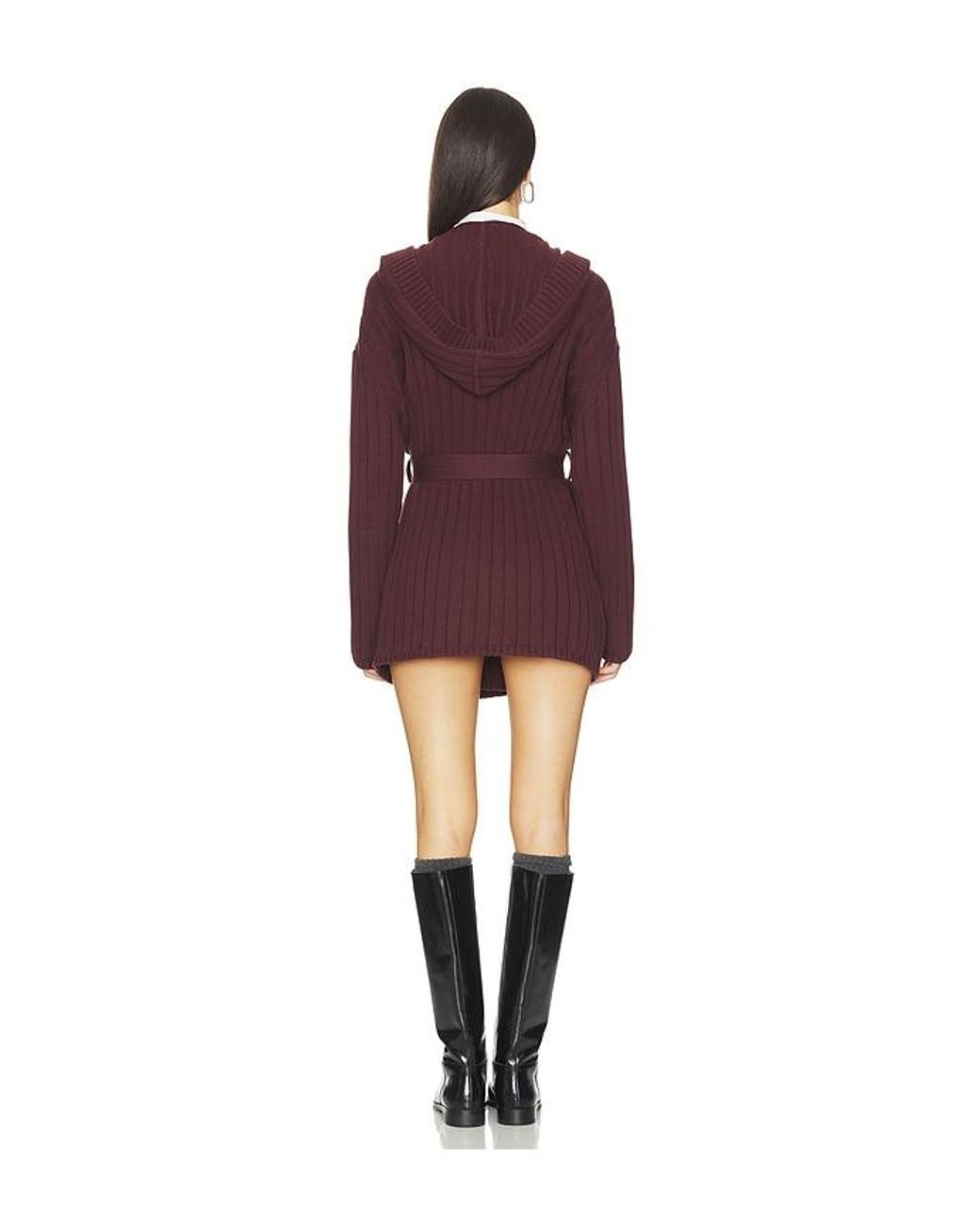 Lovers + Friends Purple Sariah Wrap Cardigan