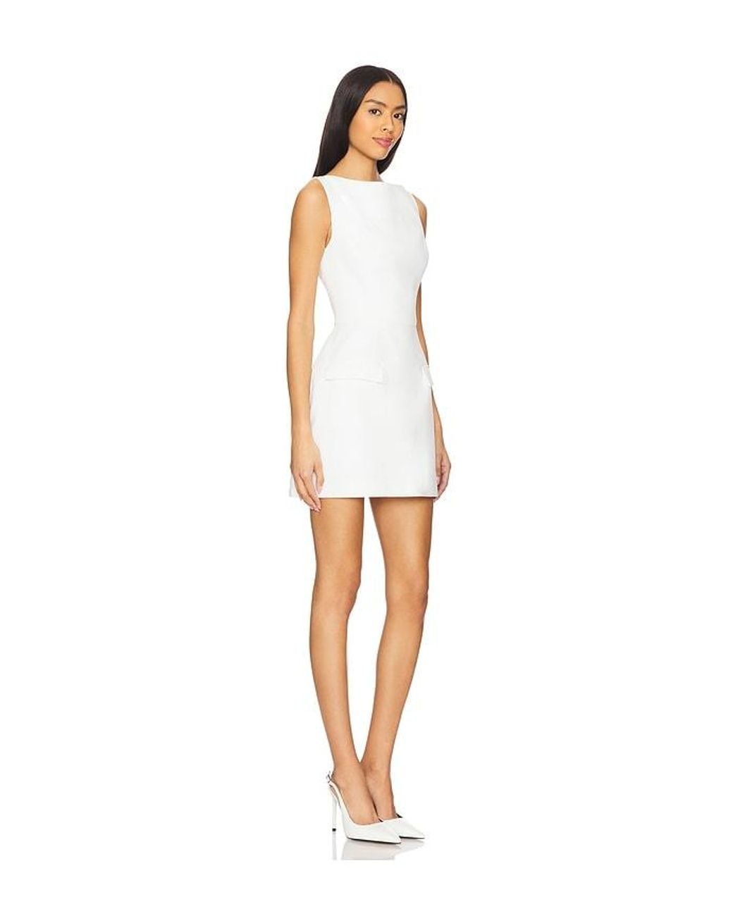 Amanda Uprichard White Banco Dress