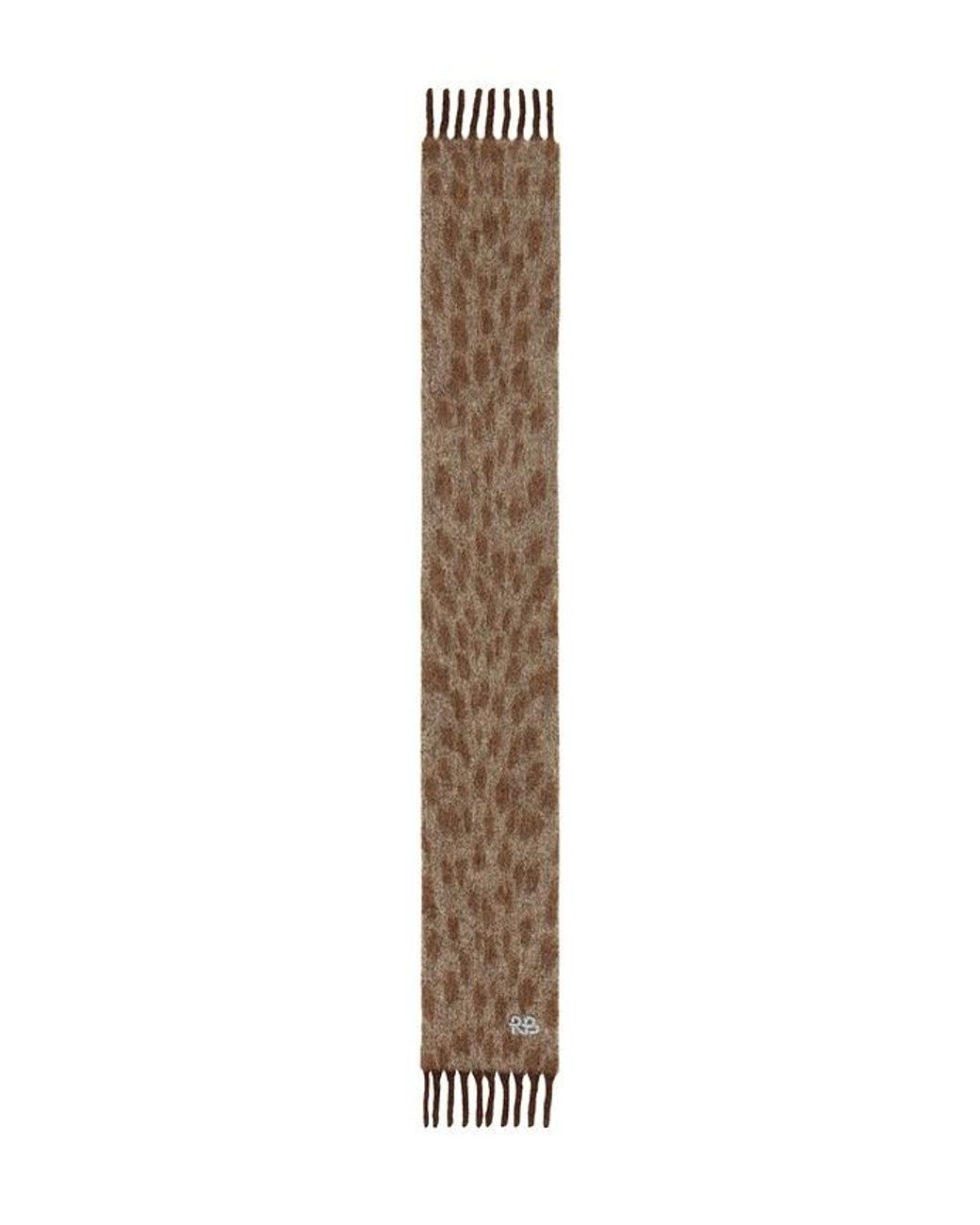 Ruslan Baginskiy Brown Scarf