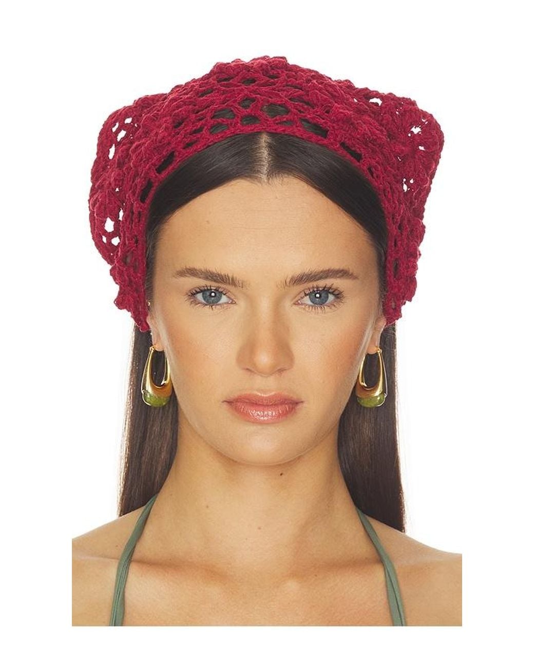 Casa Clara Red Ruthie Head Scarf