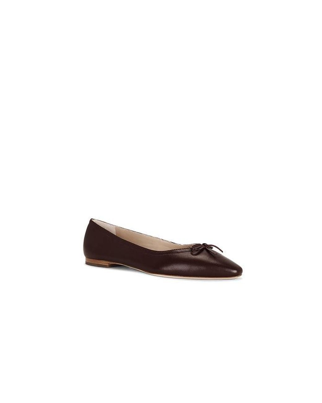 Veronica Beard White Cailey Flat