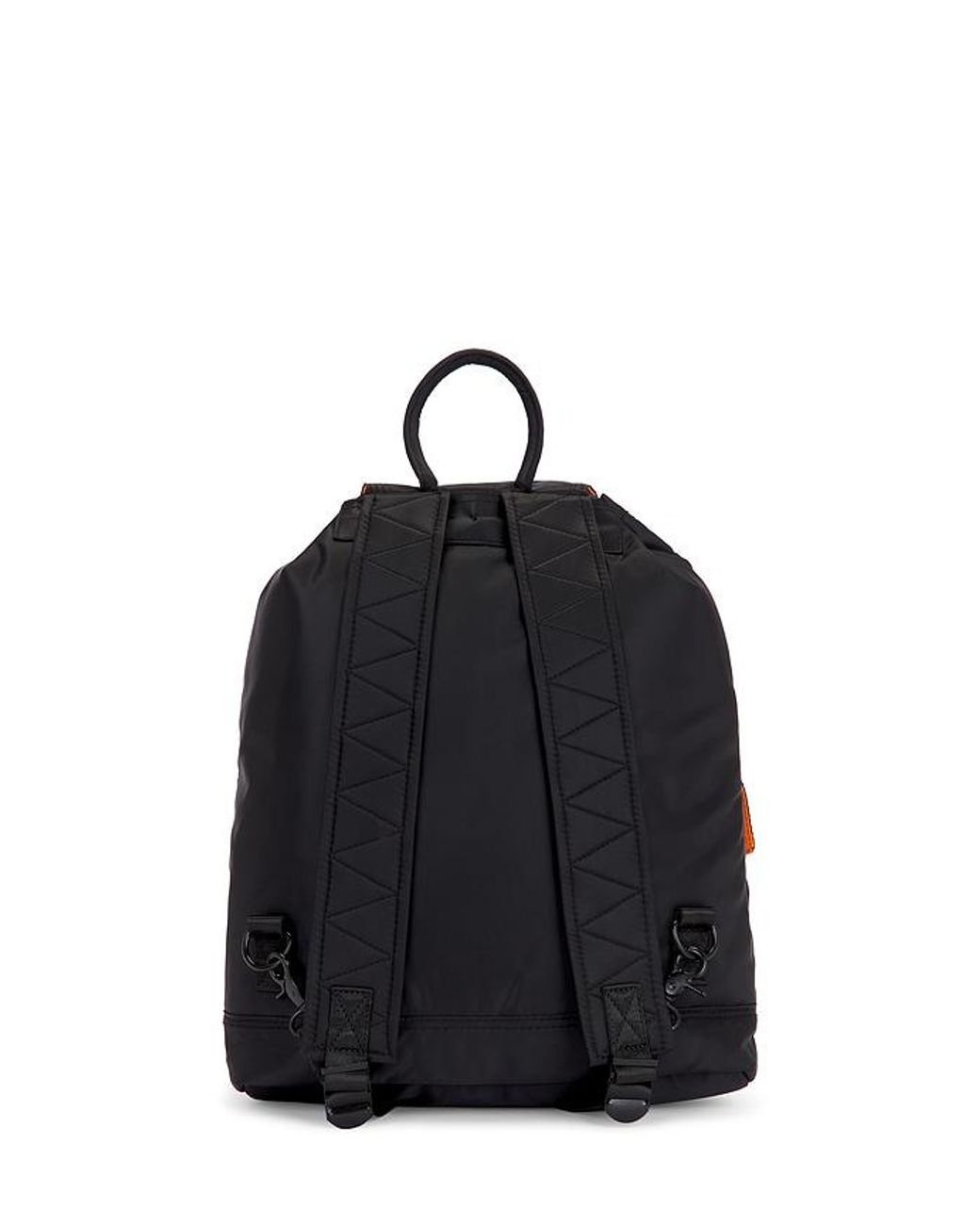Alpha Industries Black Nylon Backpack for men