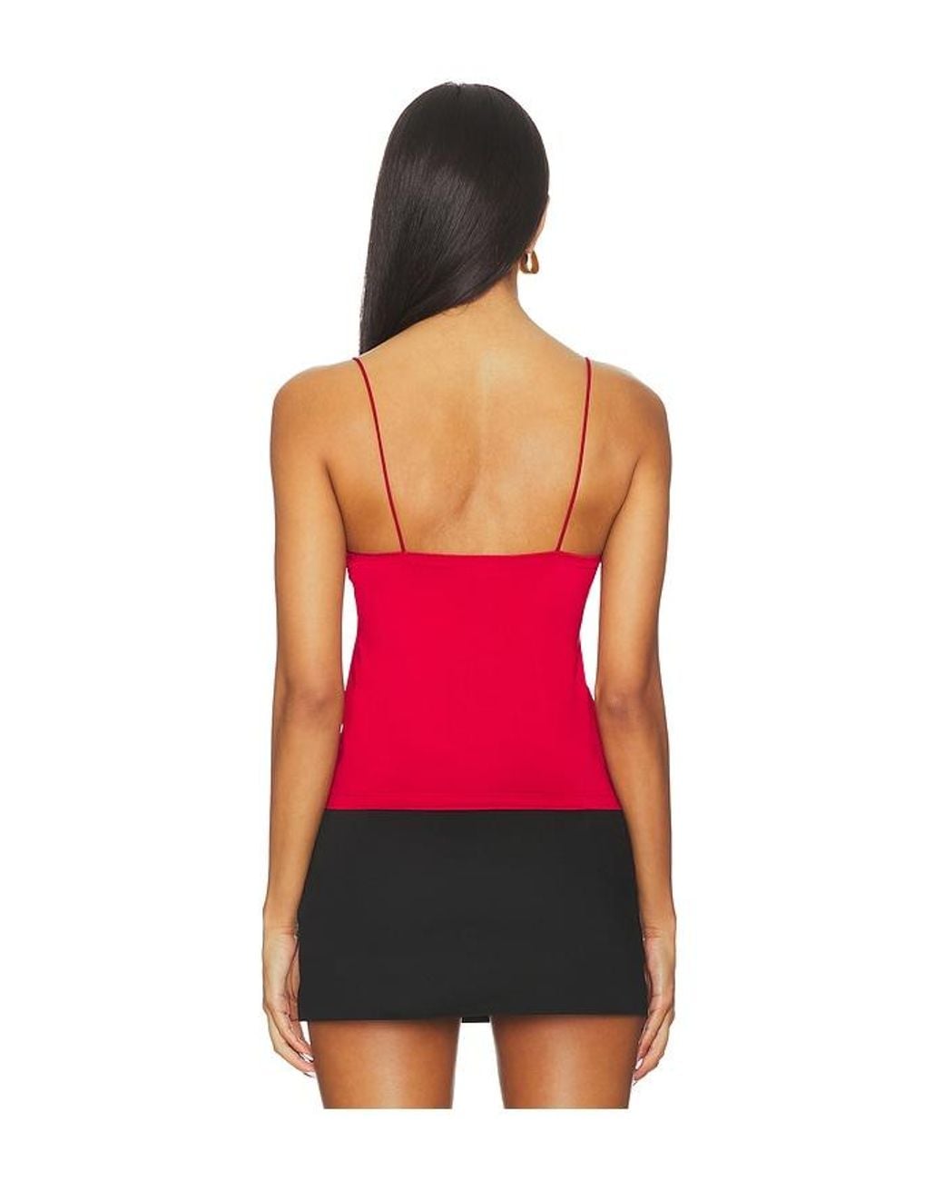 Free People Red My Way Triangle Cami