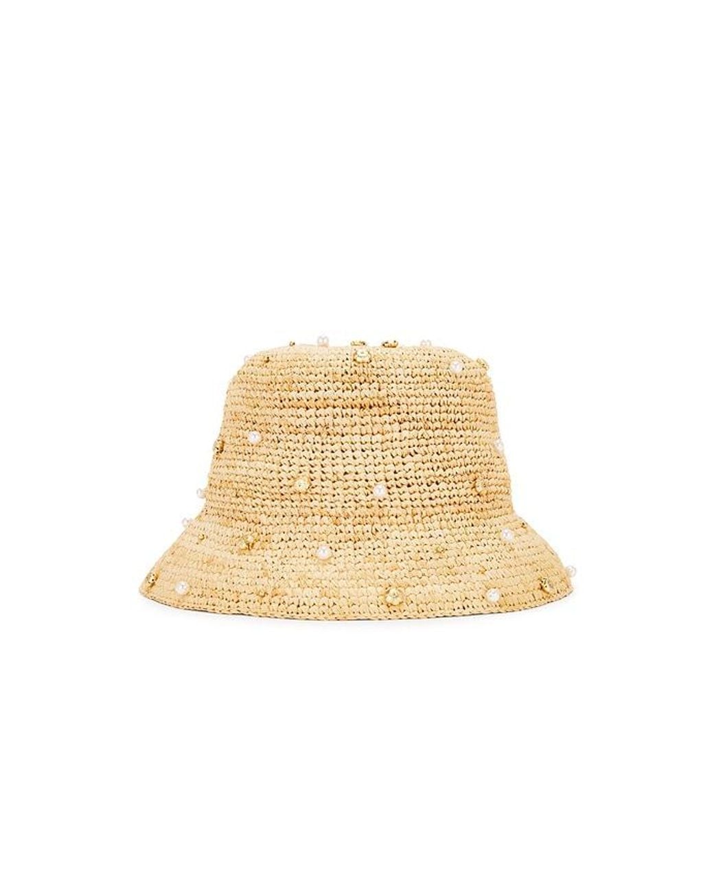 Nikki Beach Natural Pearle Bucket Hat