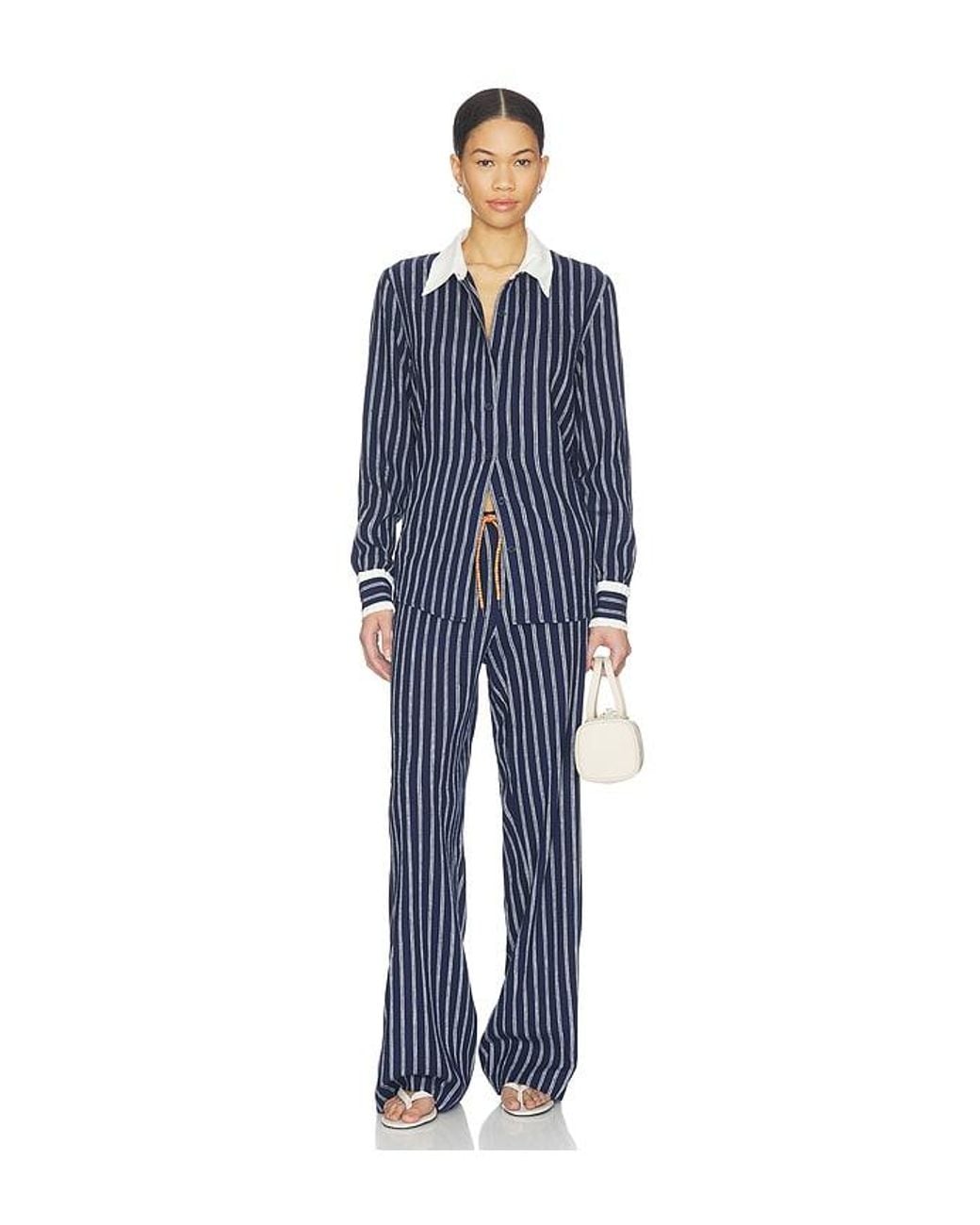 The Upside Blue Belize Charli Drawstring Pant
