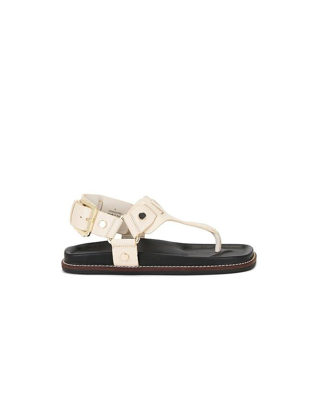 Free People White Suri Square Sandal