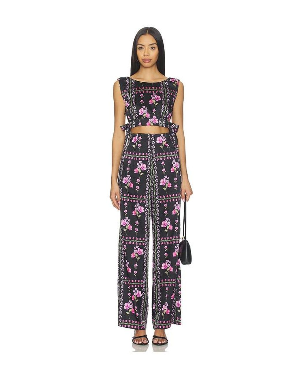 MISA Los Angles White Rita Pant