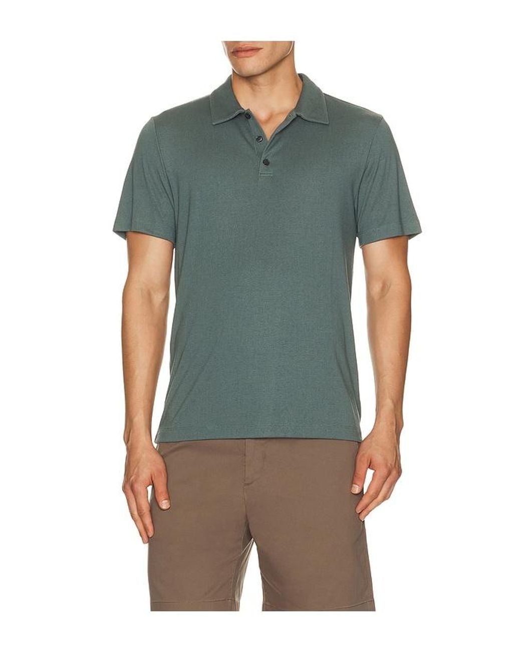 Theory Green Bron Polo for men