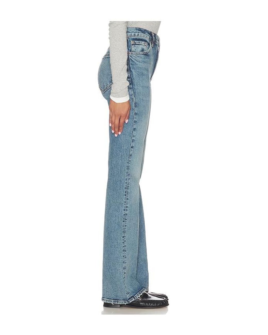 FRAME Blue The Arrow Jeans
