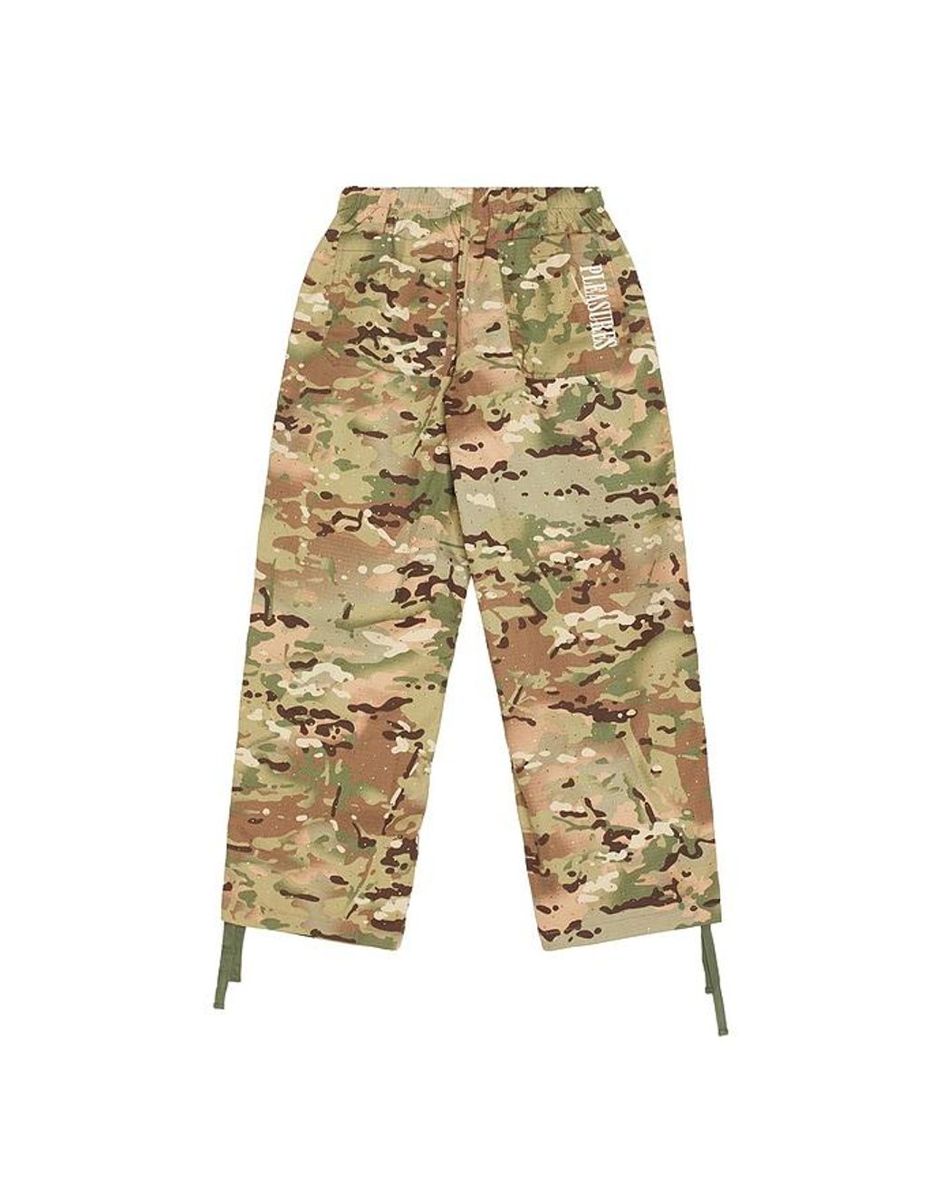 Pleasures Metallic Gem Wide Pants for men