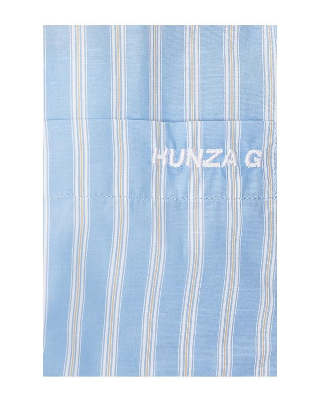 Hunza G Blue Essential Shirt