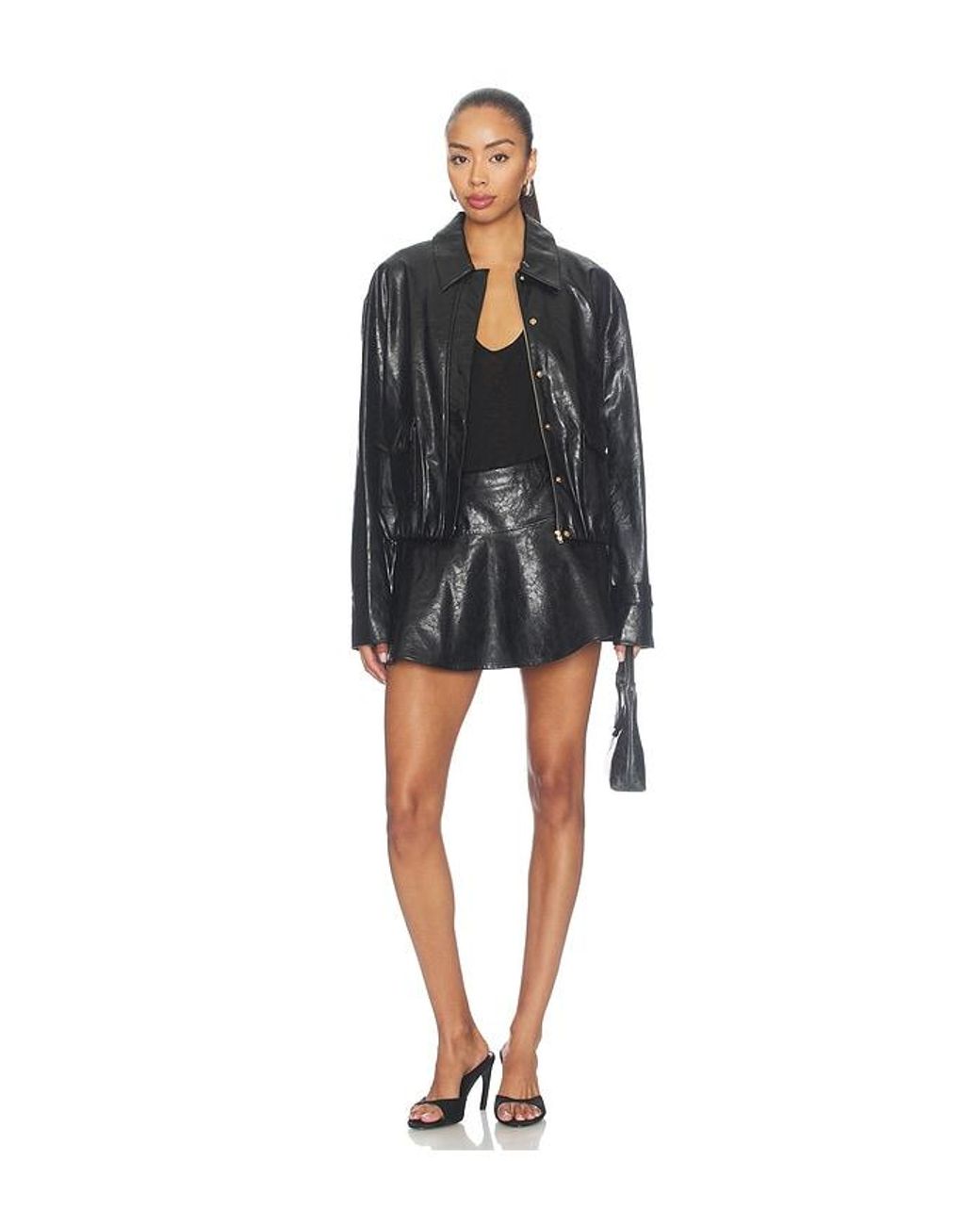 Amanda Uprichard Black Karla Skort