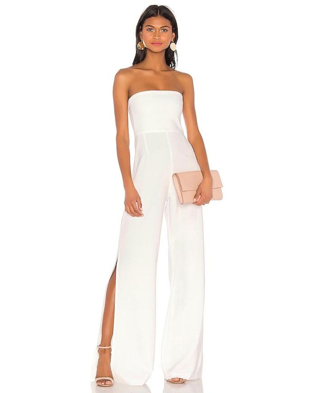 Nookie White Glamour Jumpsuit