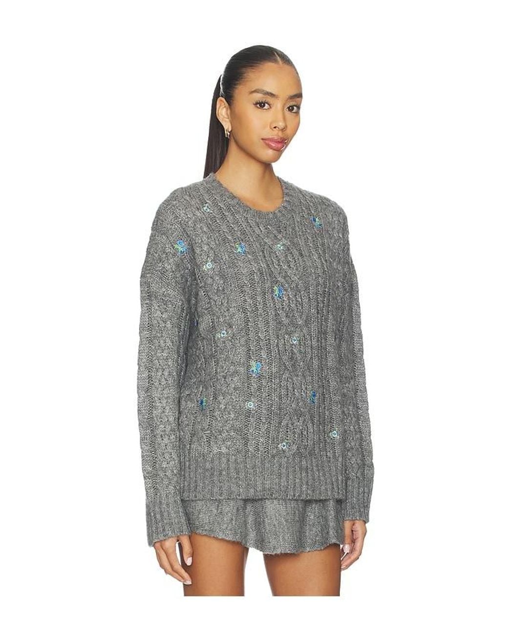 GUIZIO Gray Etta Jumper