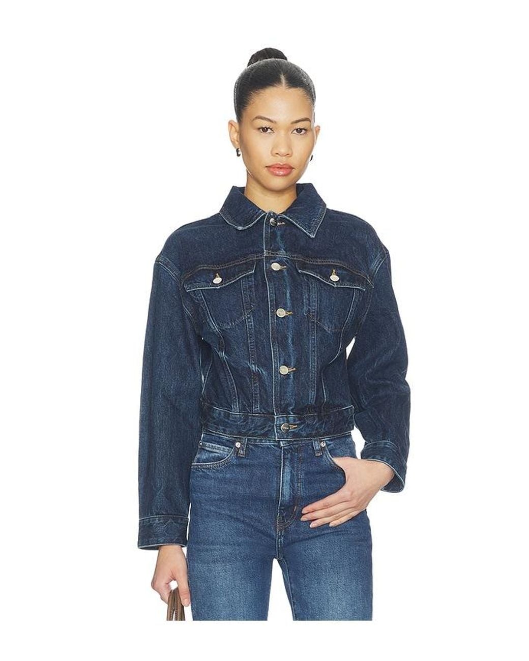 Agolde Blue Veronica Jacket