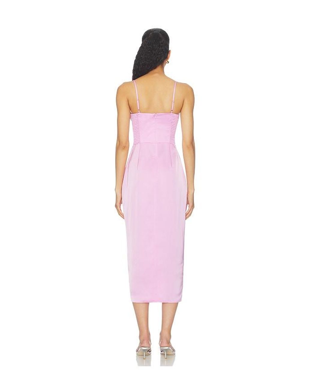 Amanda Uprichard Multicolor Lyra Midi Dress