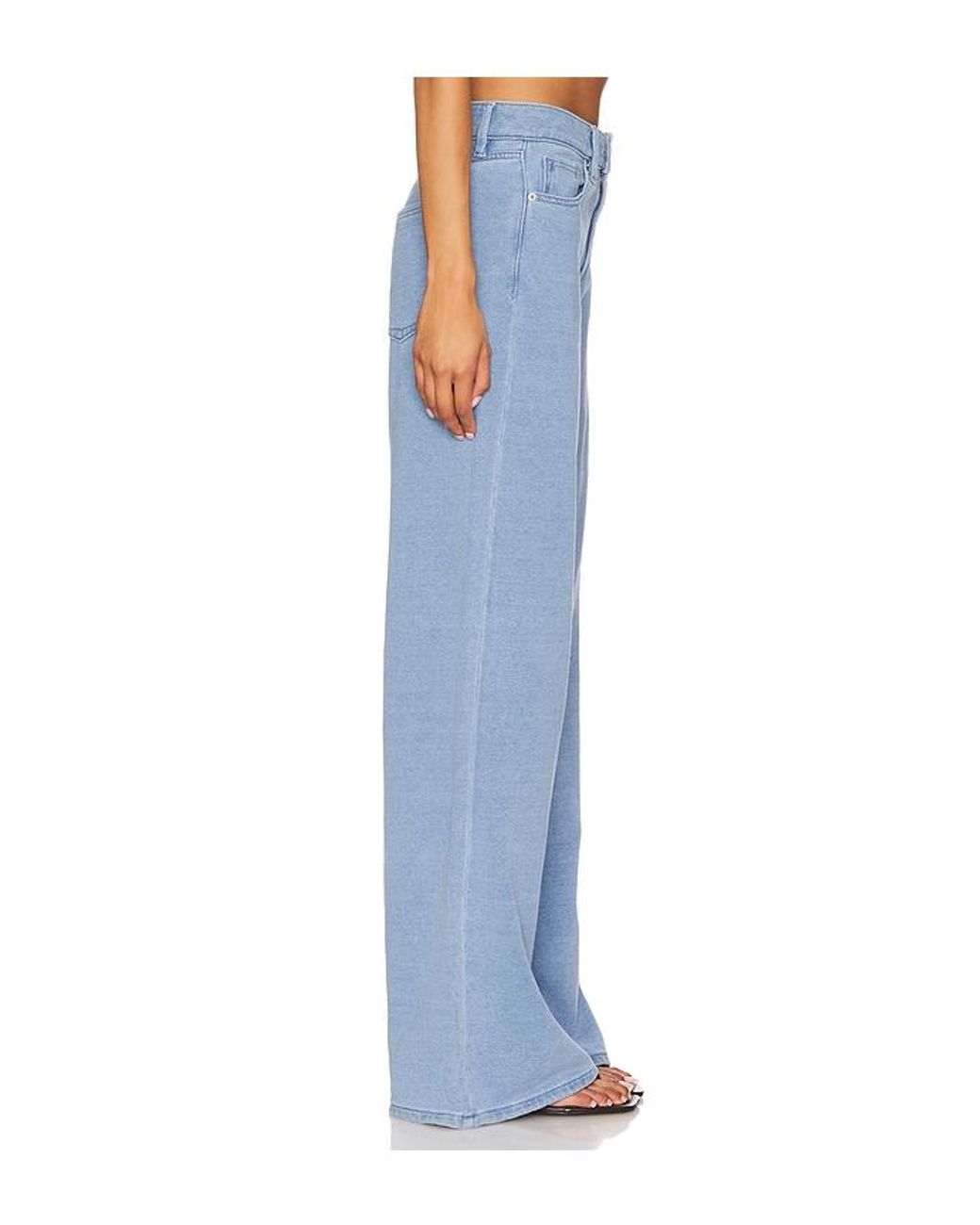 GOOD AMERICAN Blue Jeanius Good Ease Sweatpants