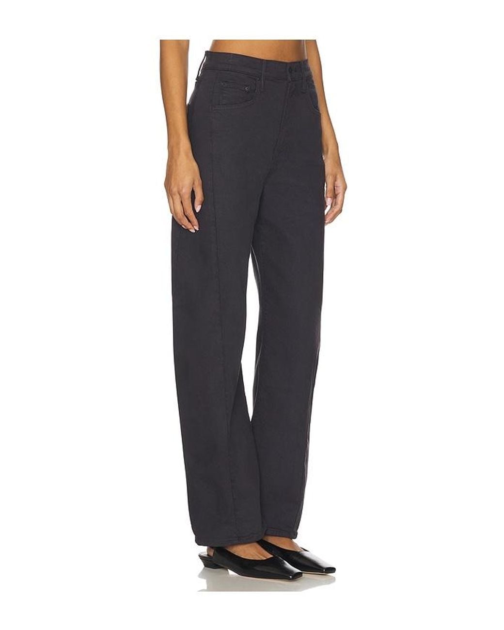 Mother Blue The Half Pipe Flood Jeans