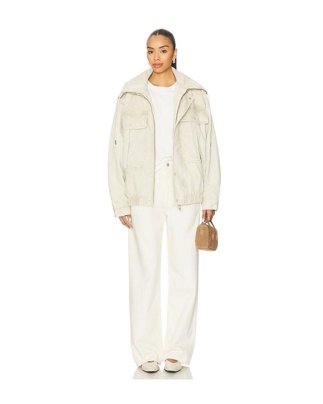 One Teaspoon Natural Steppjacke