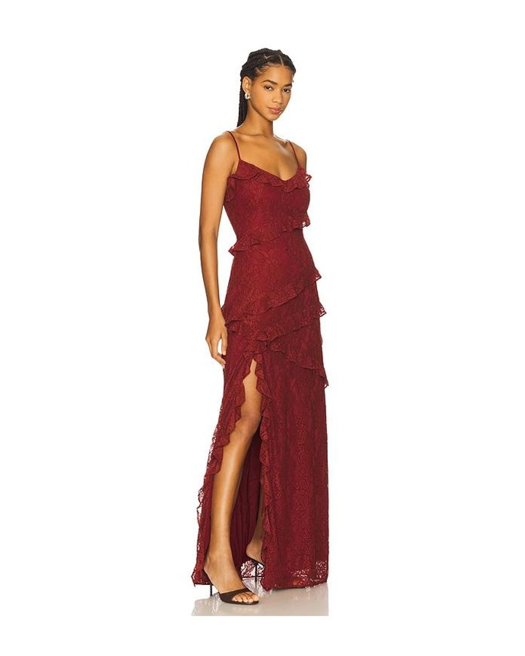 Tularosa Red Caila Maxi Dress