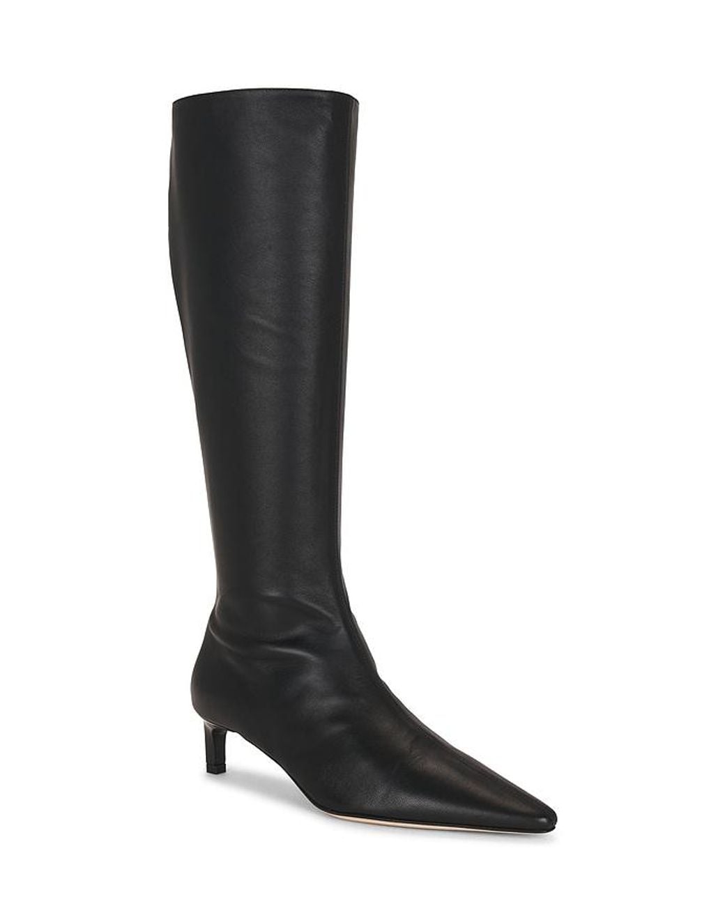 Dear Frances Black Topo Knee Boot