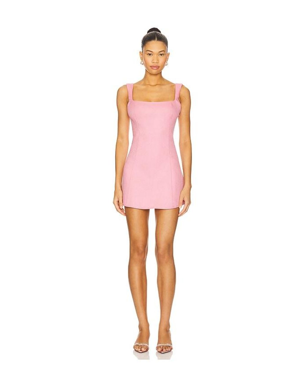 MORE TO COME Red Oriana Mini Dress
