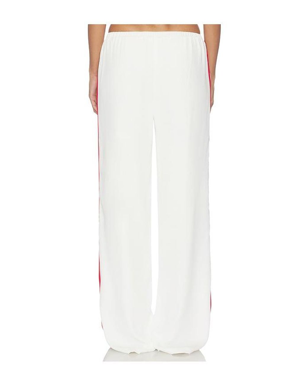 SNDY'S White Reed Contrast Pant