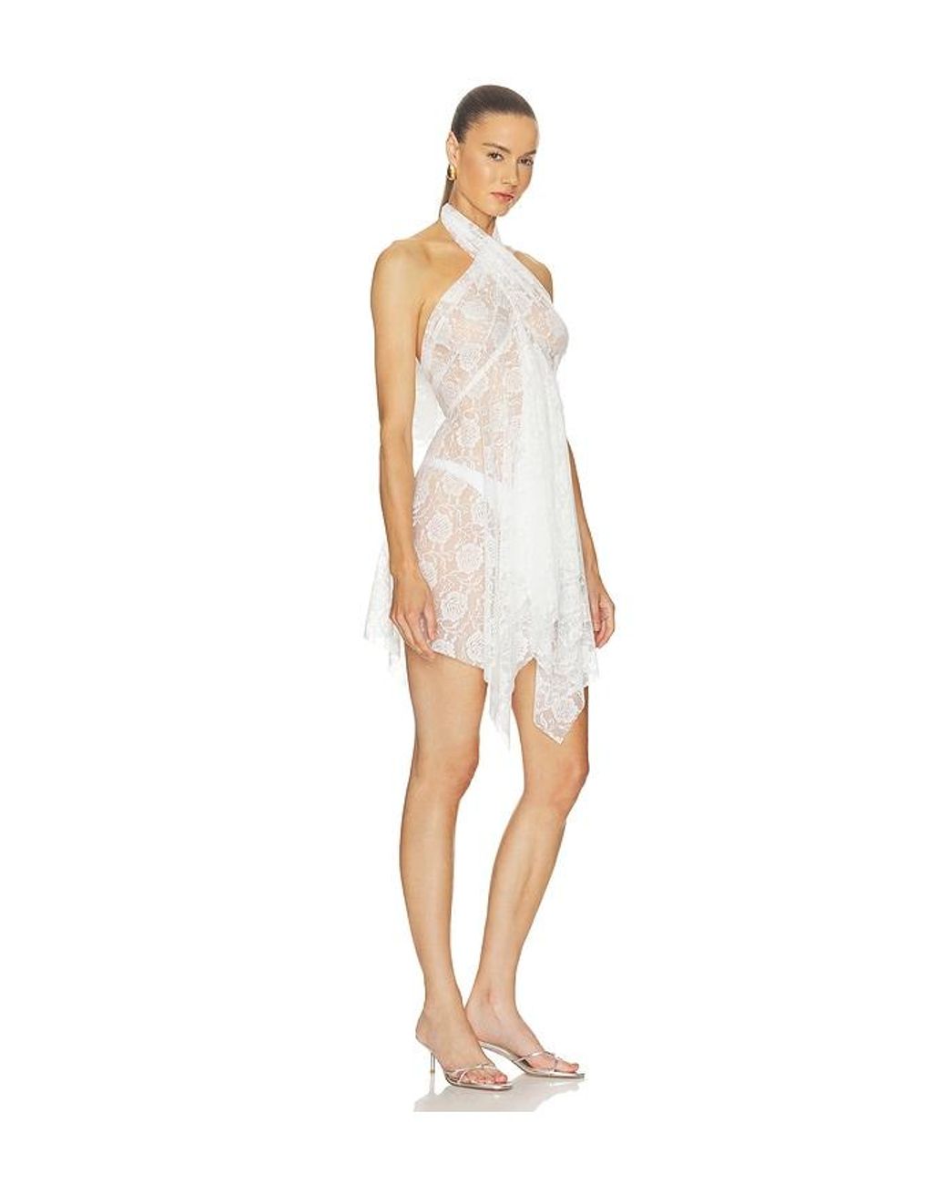 Norma Kamali White Convertible Dress