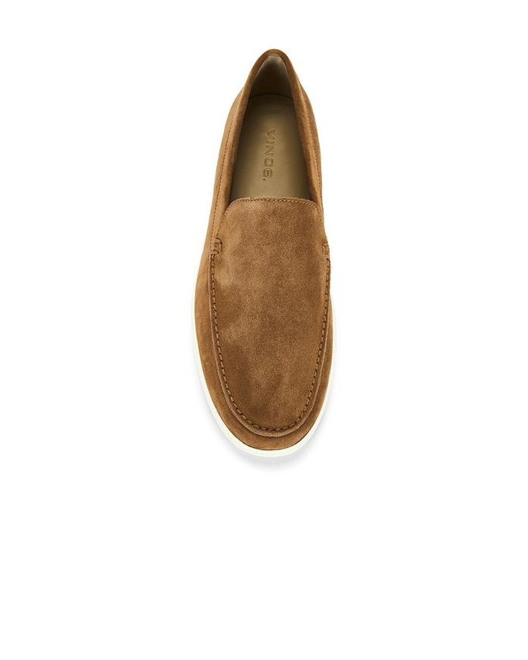 Vince White Sonoma Suede Loafer for men