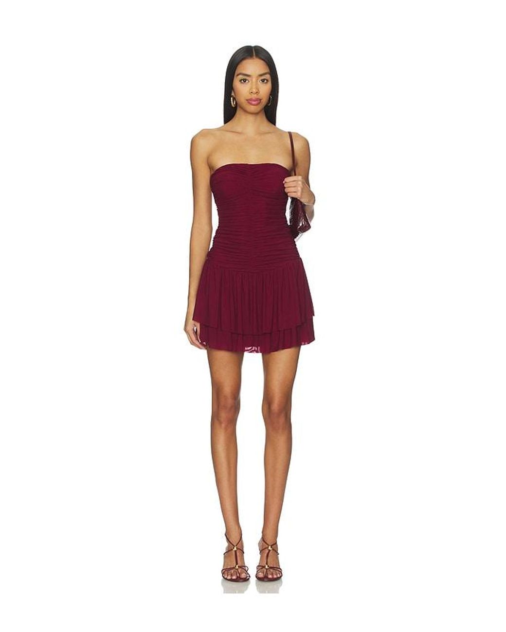 Nia Red Astrid Dress