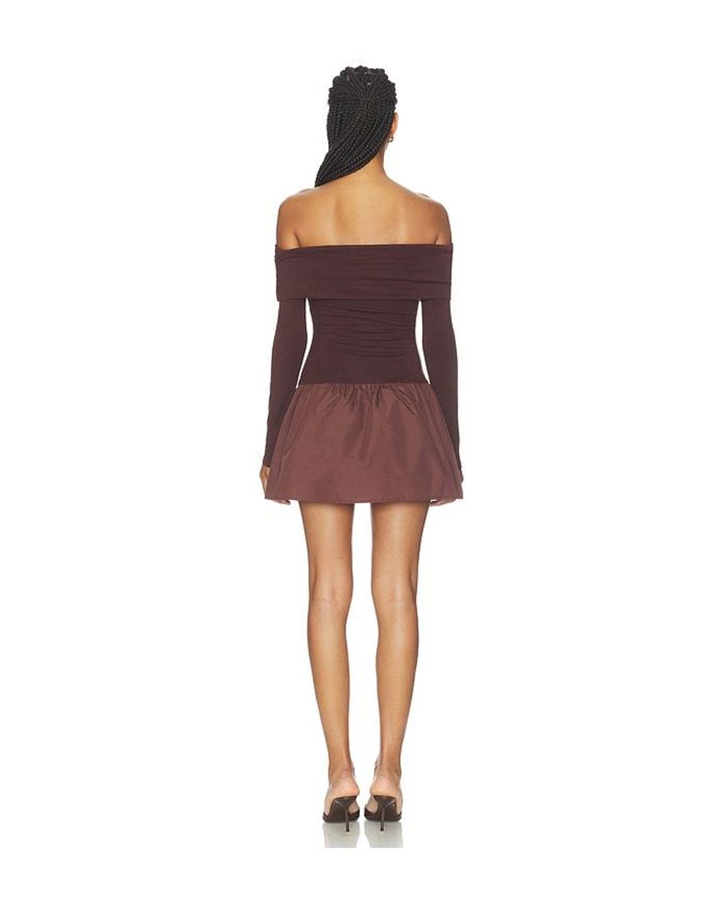 ALL THE WAYS Red Madley Mini Dress