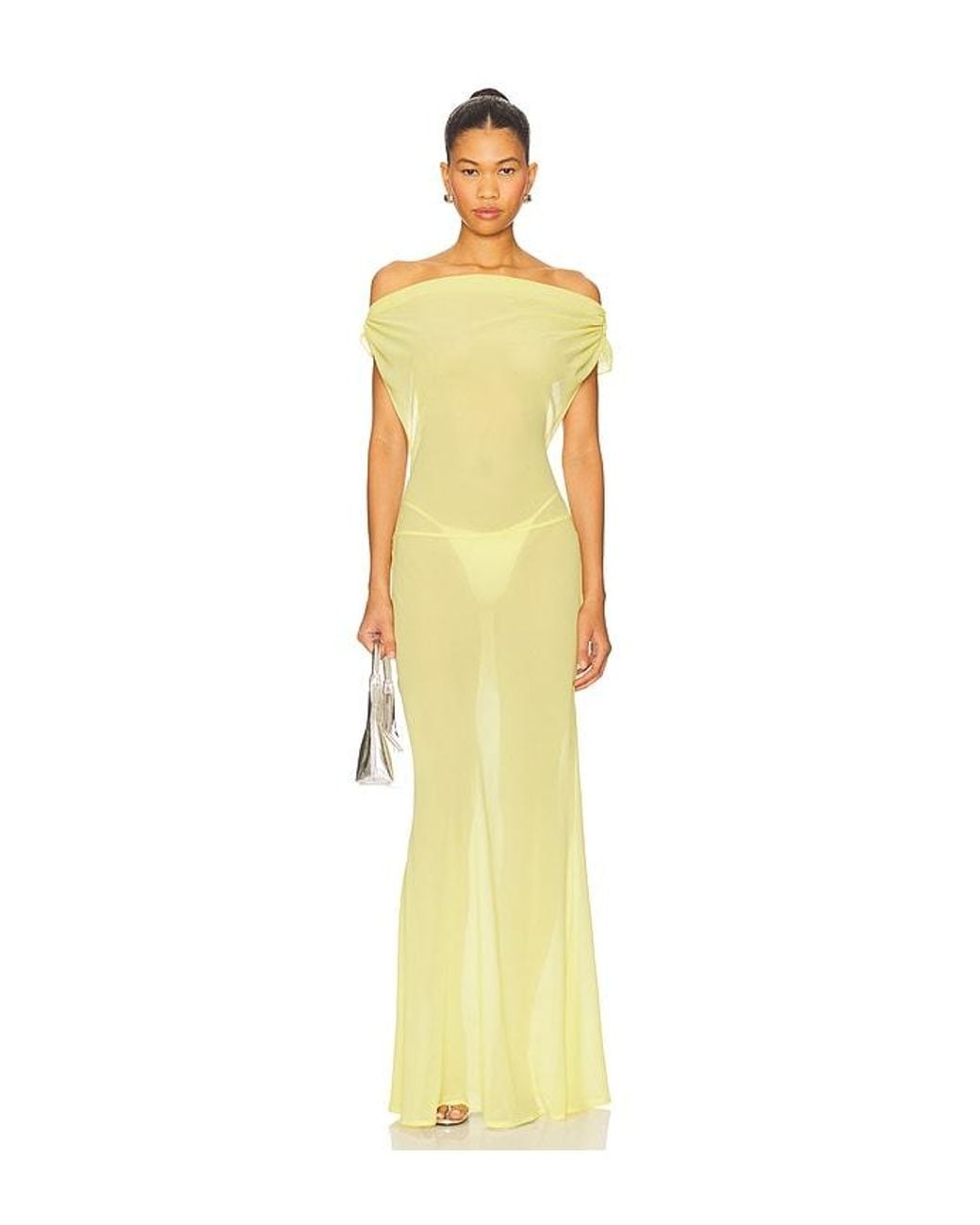 I.AM.GIA Metallic Kahlo Maxi Dress