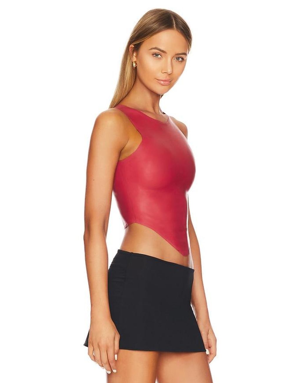 Miaou Red Jinx Top