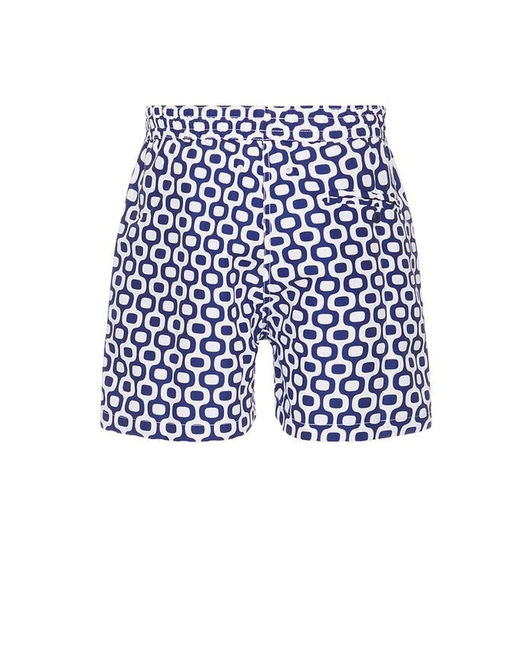 Frescobol Carioca Blue Sport Ipanema Swim Short for men