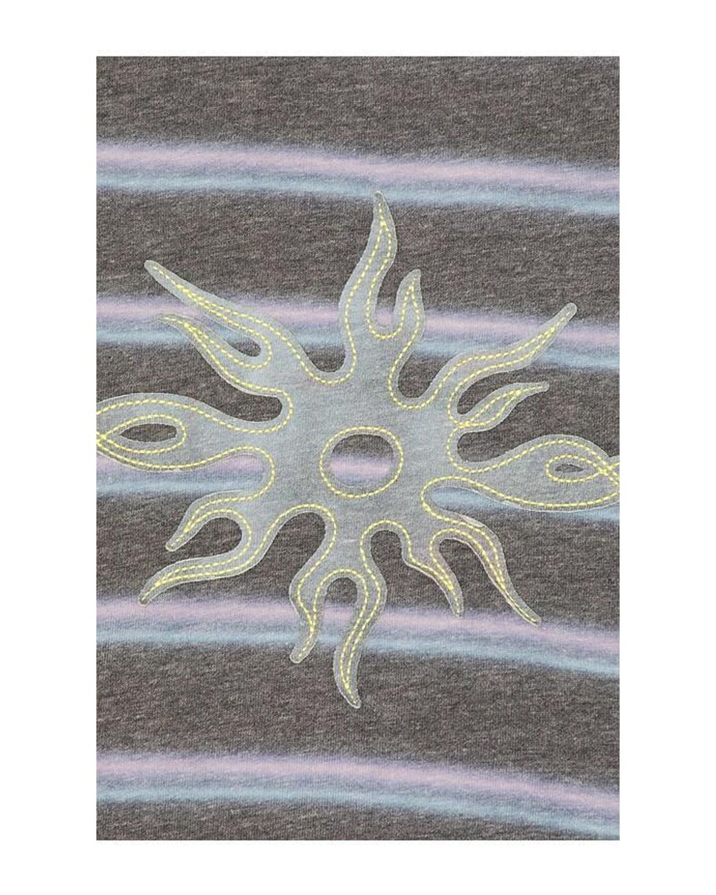 JUNGLES Gray Eternal Flame Tee for men