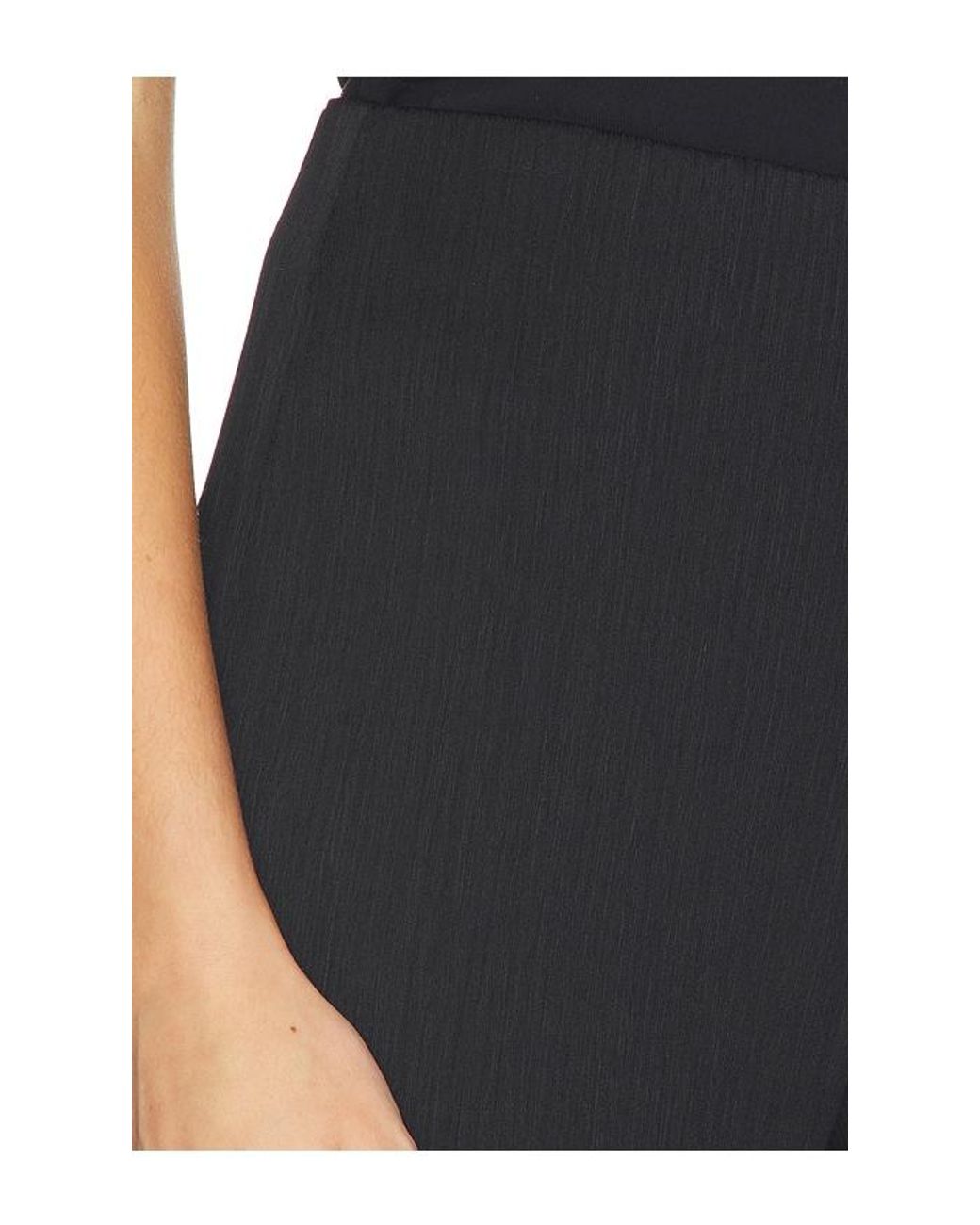 Lovers + Friends Black Rudi Plisse Pant