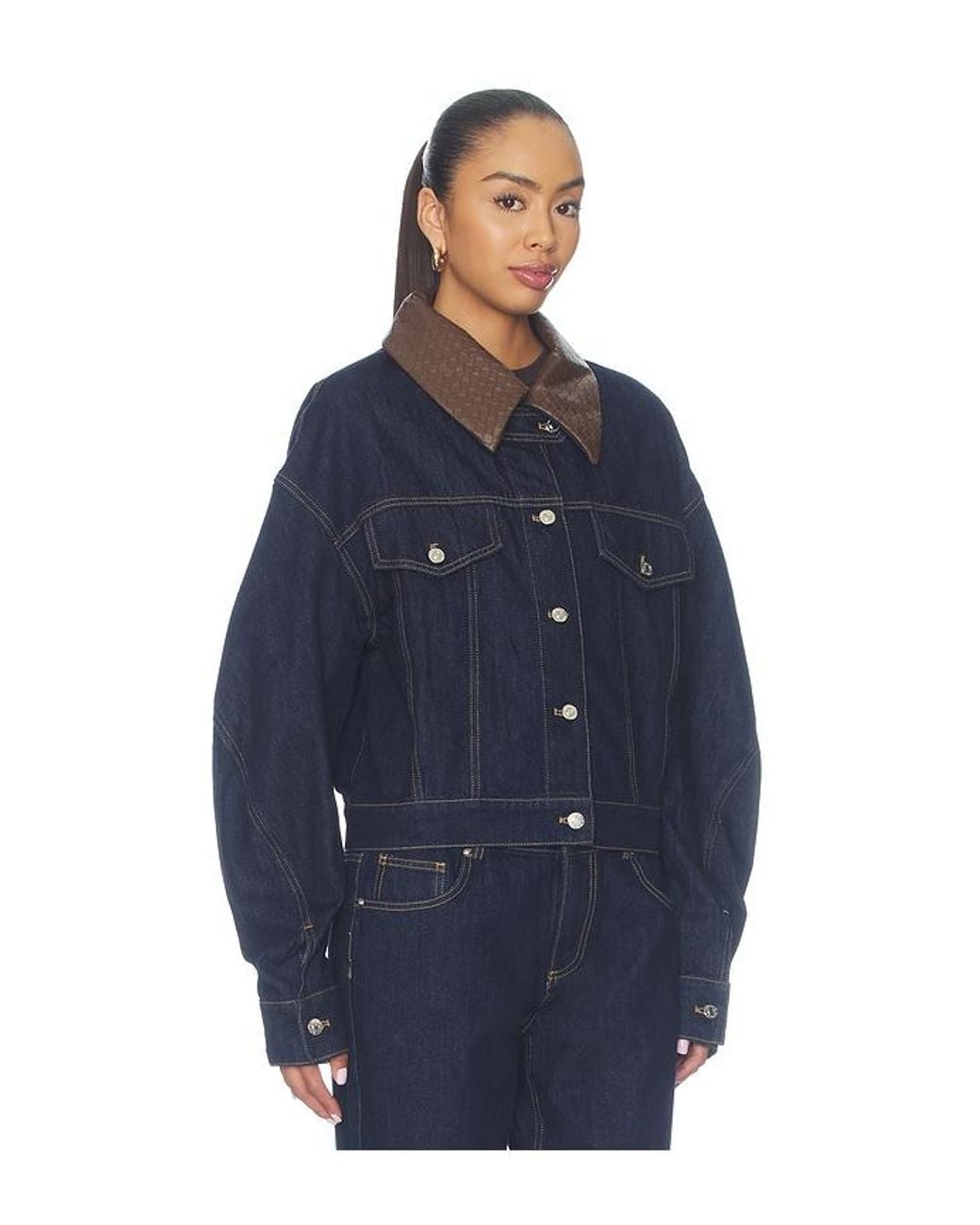 Madison The Label Blue Avery Jacket