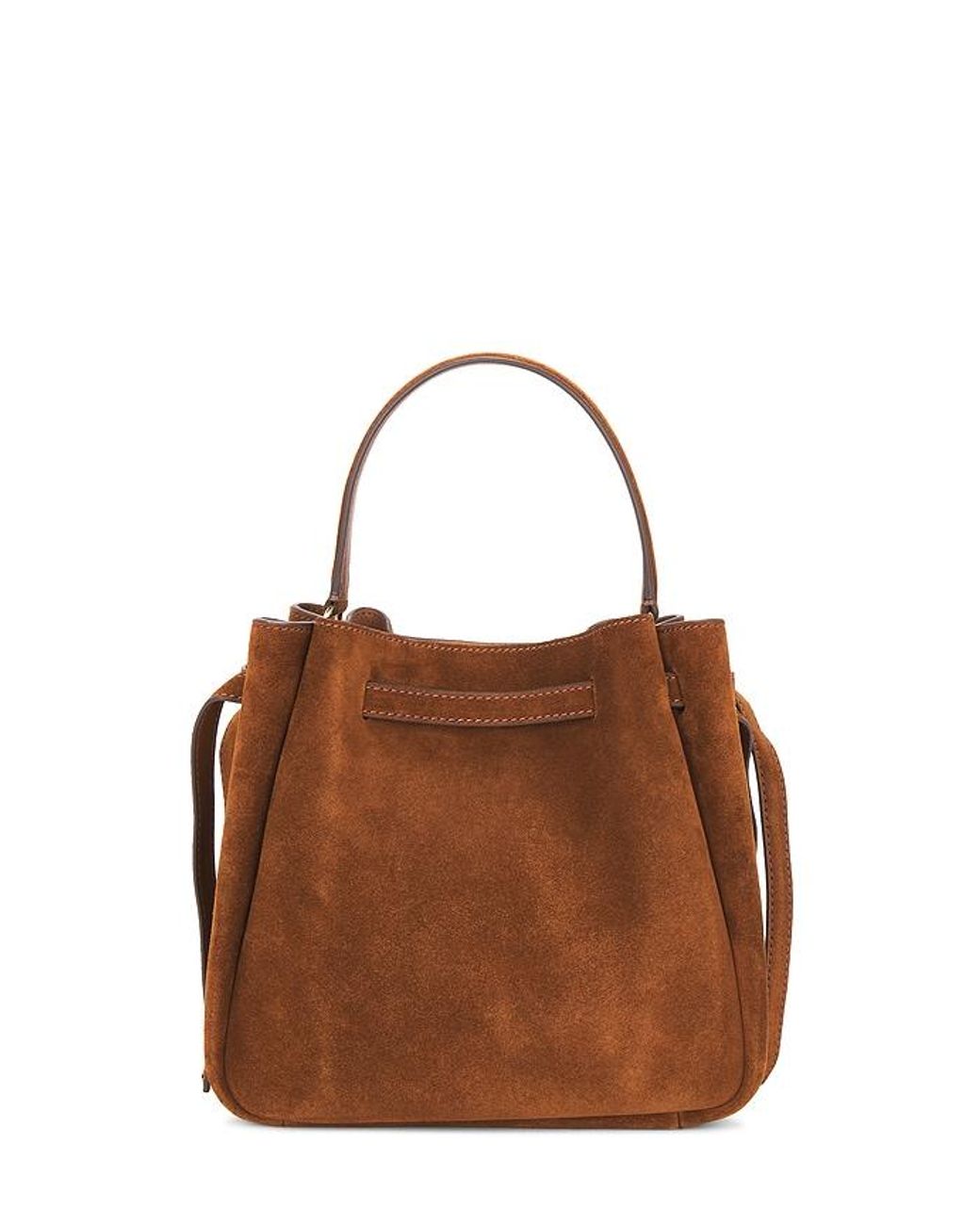 Tory Burch Brown Romy Bucket Bag