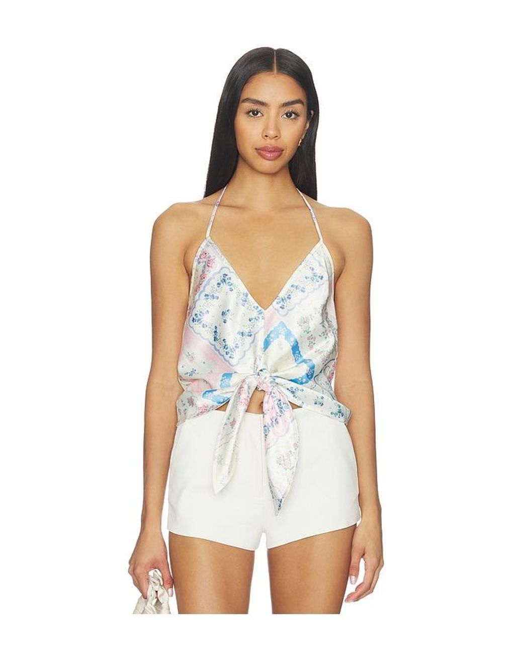 MAJORELLE White Gemi Top