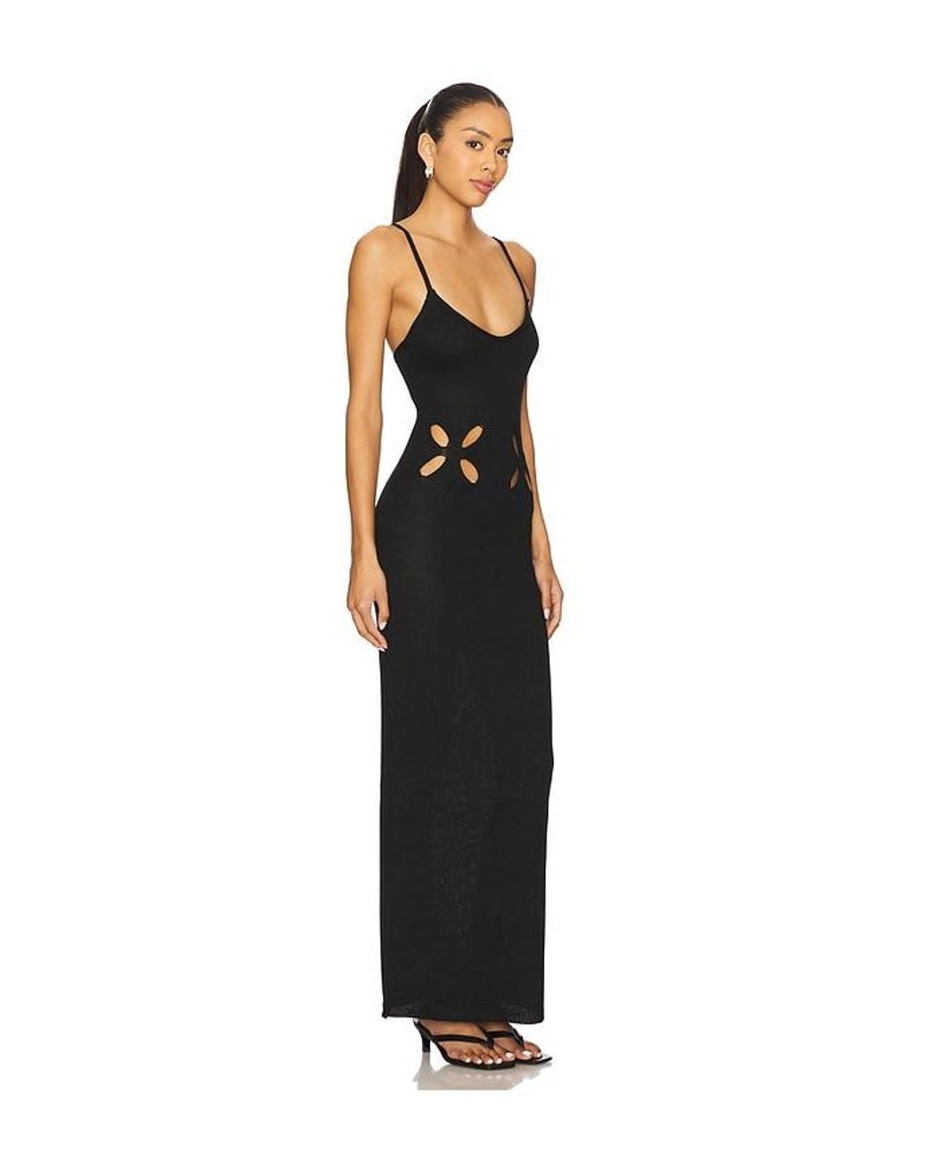 superdown Black Lailani Maxi Dress