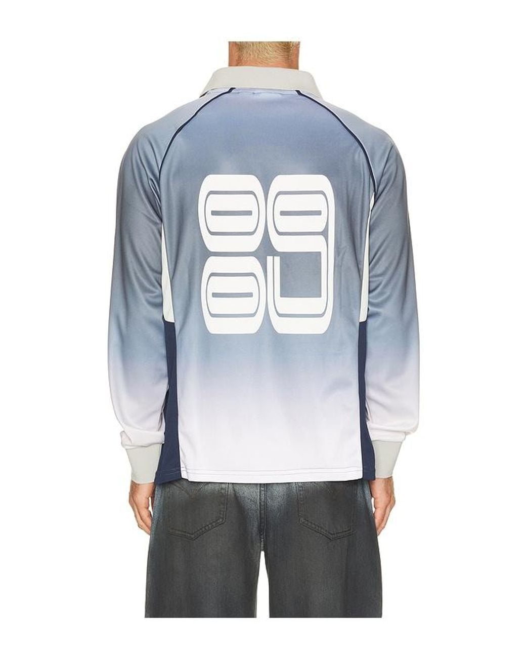 Obey Blue Spectrum 89 Long Sleeve Jersey for men