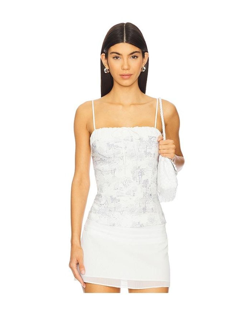 Elodie the Label White Janae Cami Top