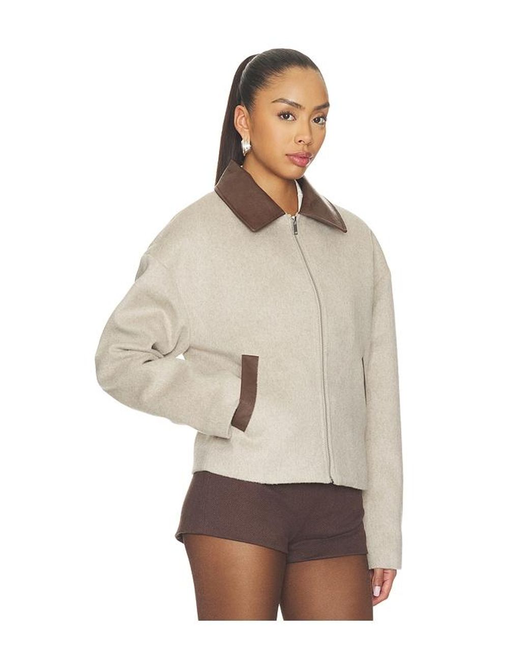 OW Collection Natural Oda Wool Jacket