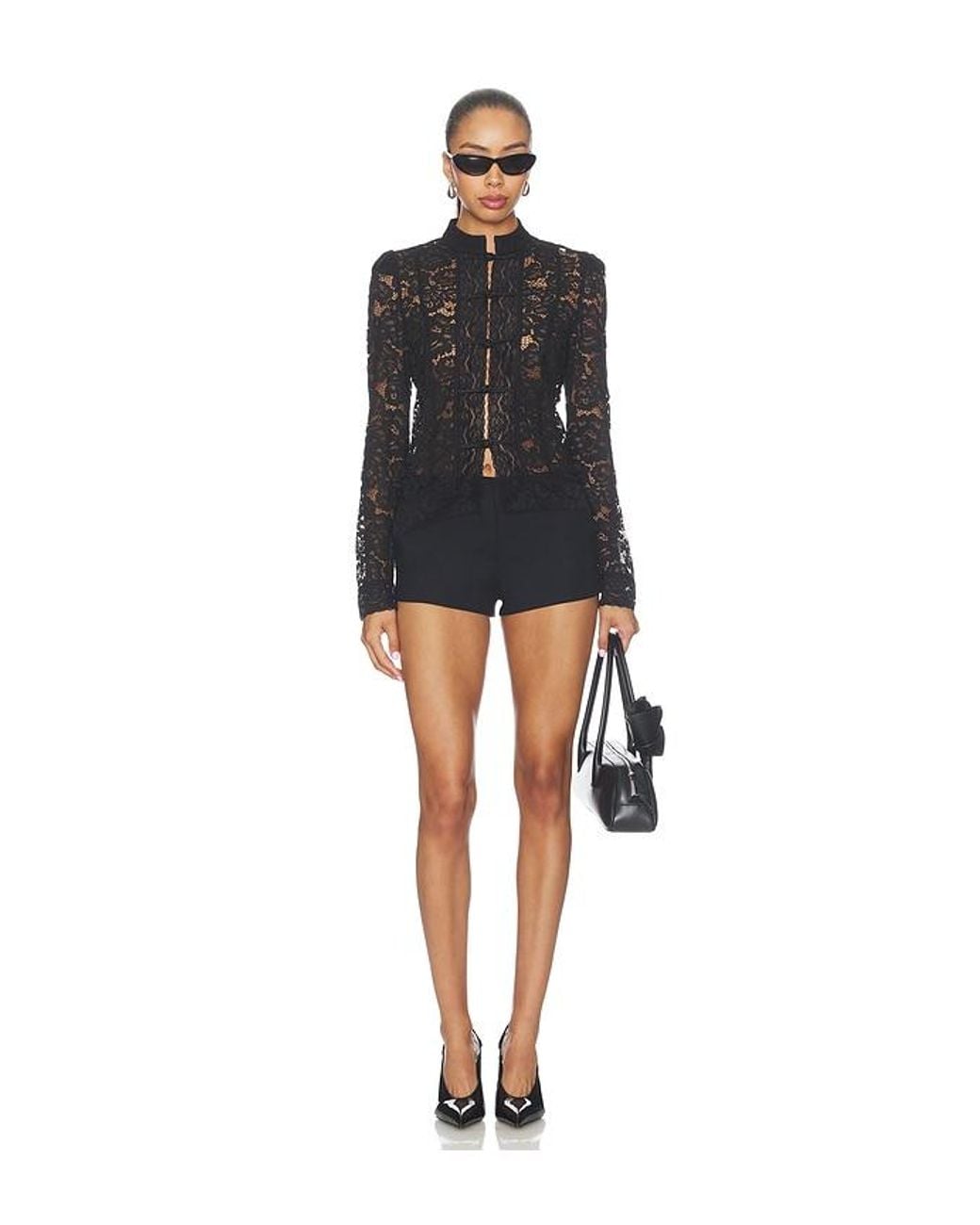 Sister NY Black Genevieve Top