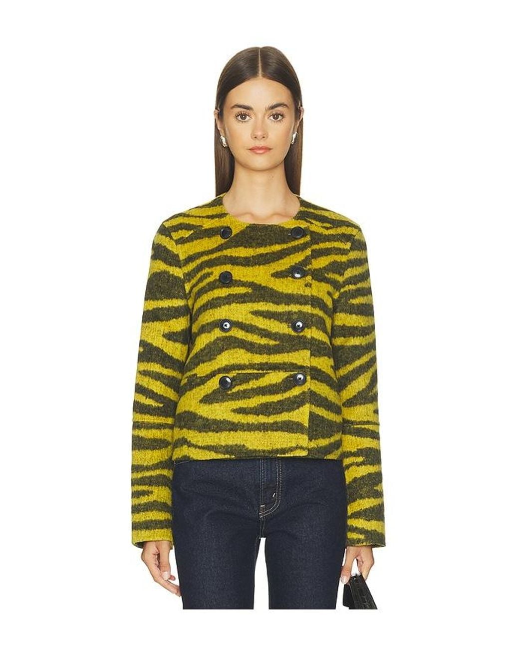 Proenza Schouler Yellow Courtney Jacket