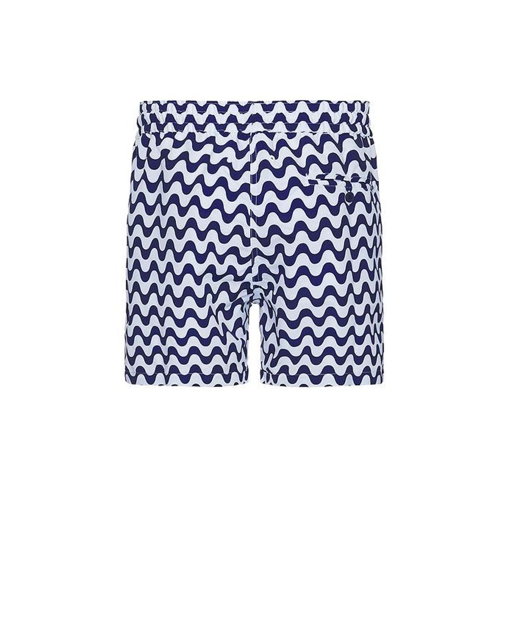 Frescobol Carioca Blue Copacabana Sport Swim Shorts for men