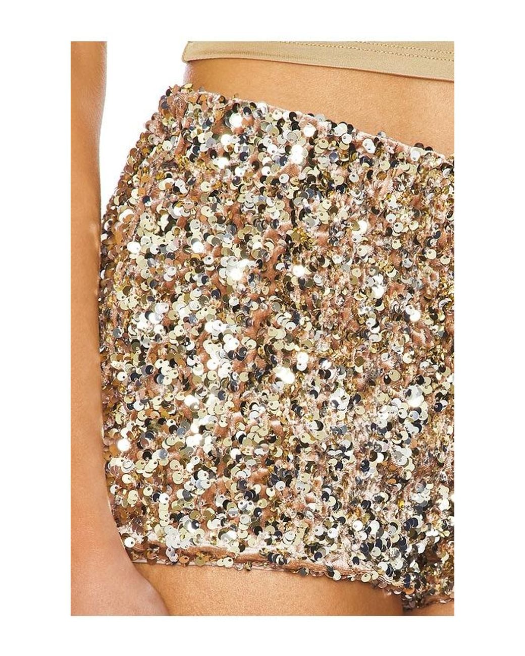 Nbd Metallic Gaia Shorts