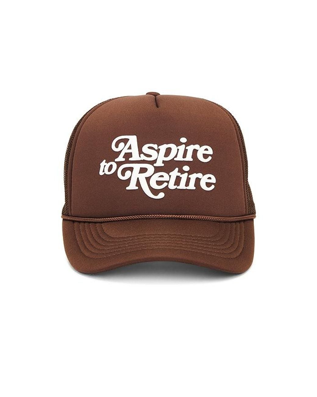 Motel Margarita Brown Aspire Script Trucker Hat
