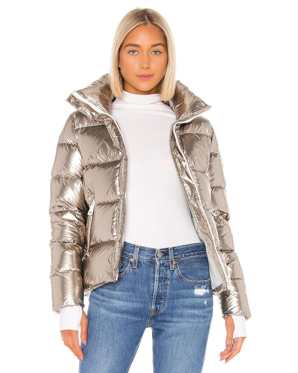 Sam. Synthetic Taylor Puffer Jacket - Lyst