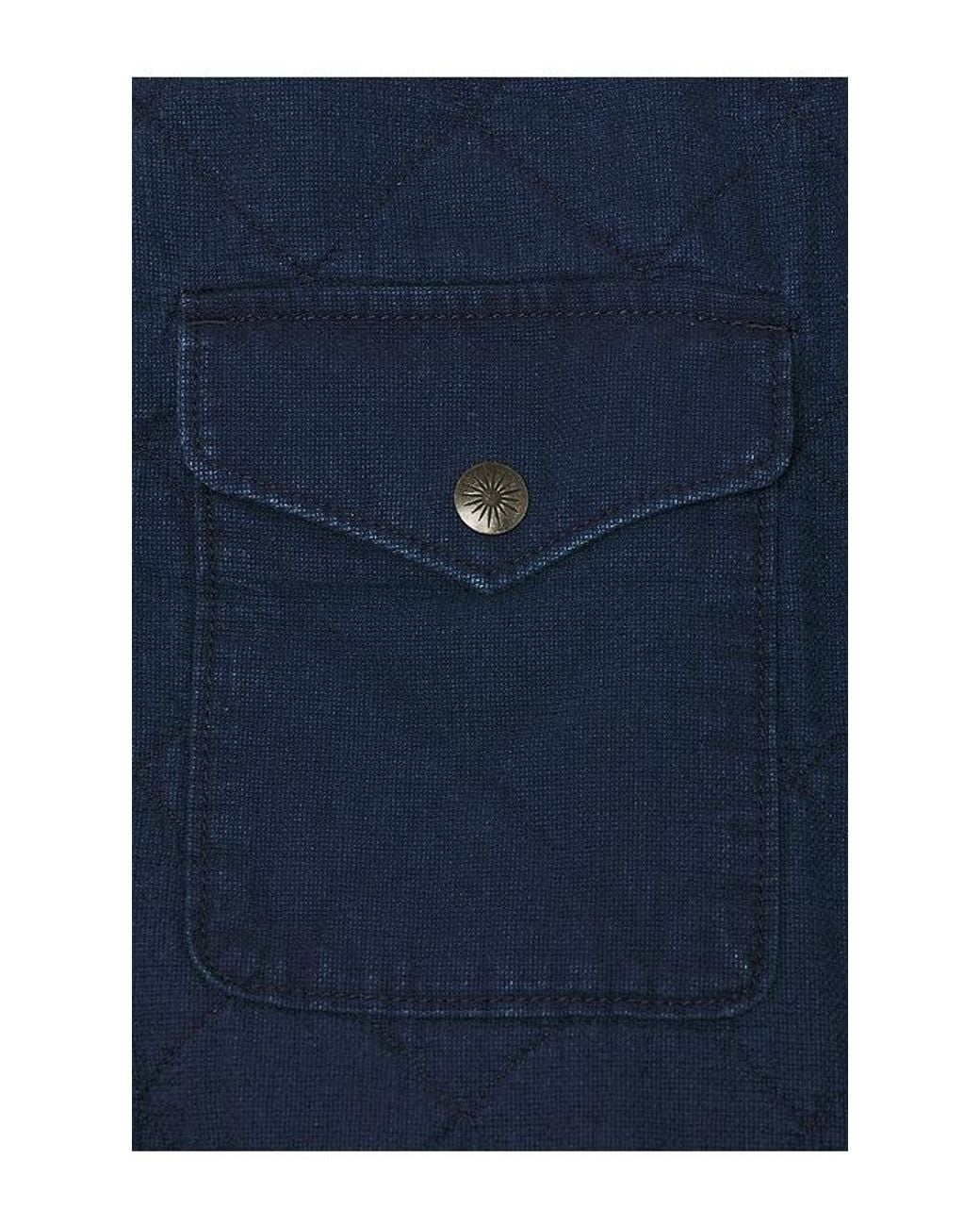 Faherty Brand Blue Reversible Bondi Jacket for men